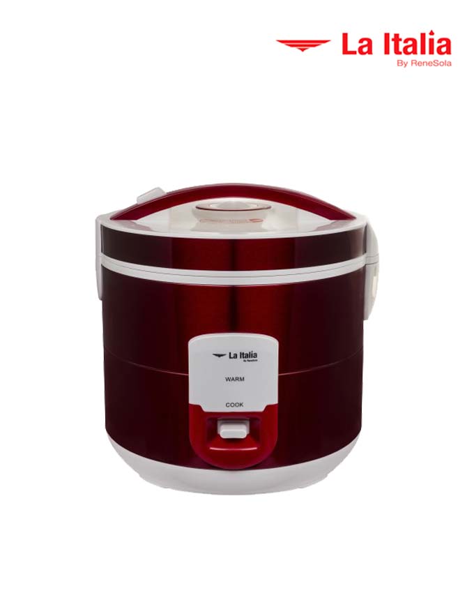 La Italia By ReneSola Rice Cooker RC 2.2 DX - 2.2Ltr
